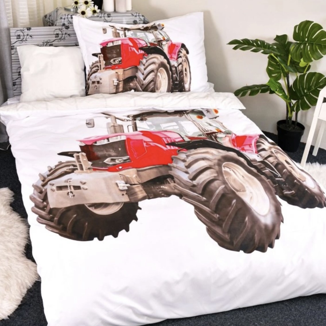 3D obliečky Traktor 