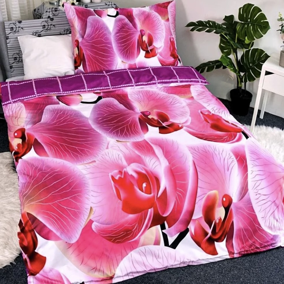 3D obliečky Orchidea
